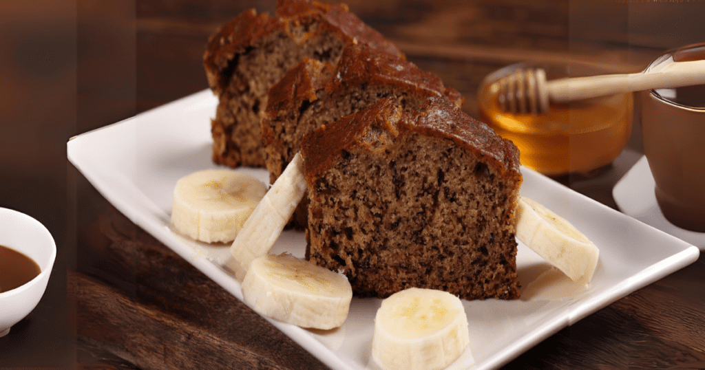 Bolo de banana fitness