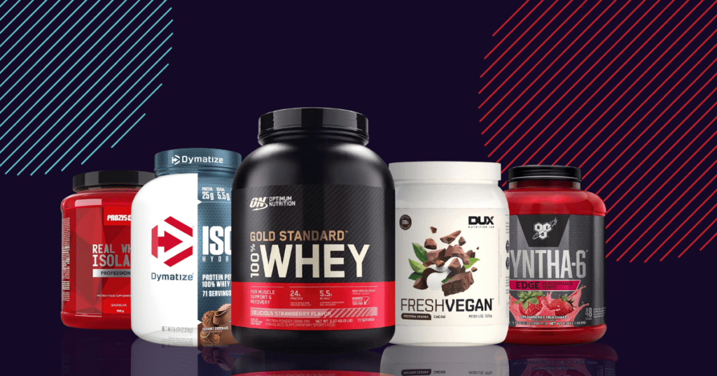 Os melhores whey protein